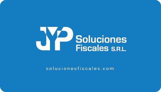 Tarjeta de presentación de JYP Soluciones Fiscales — Frente